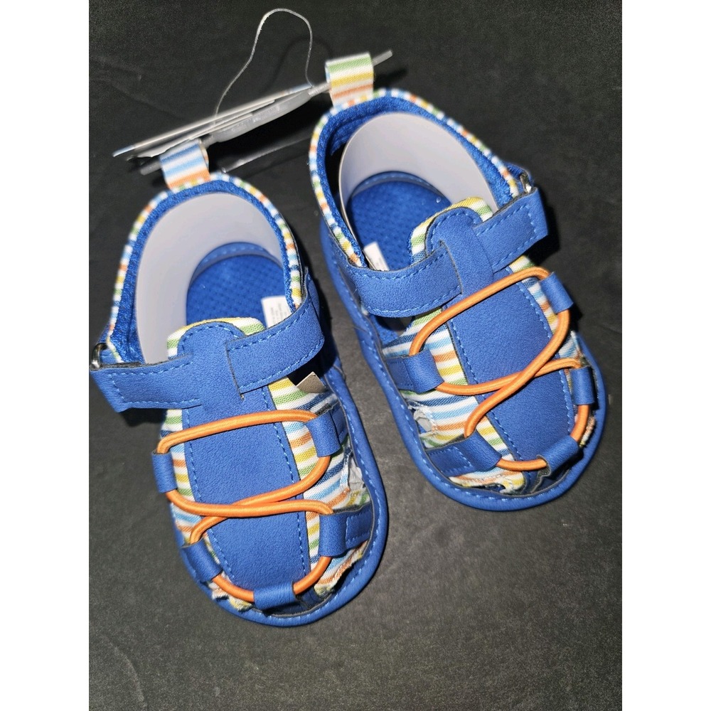 Size 3, 6-9 Mos Stepping Stones Toddler Fisherman‎ Sandals New